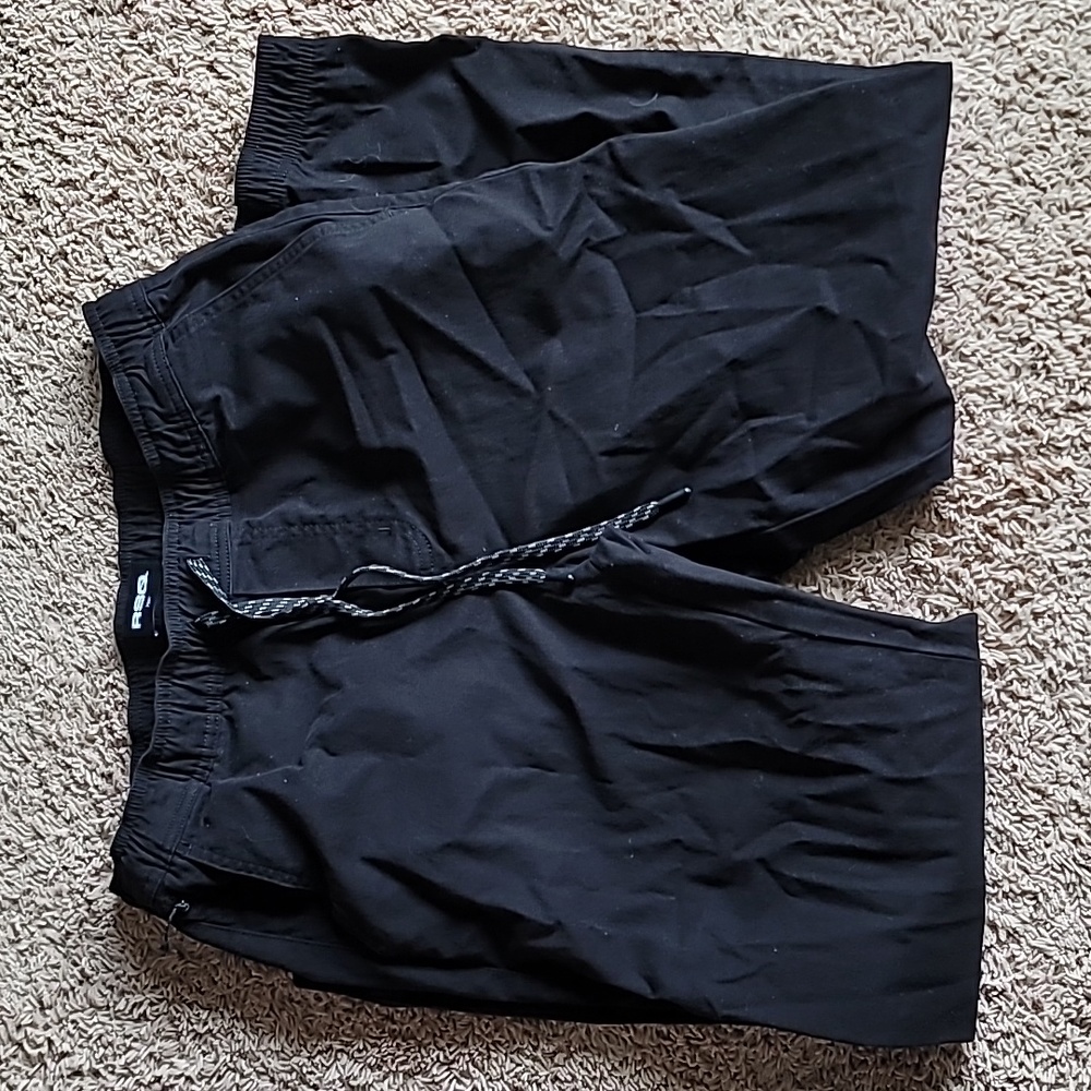 RSQ Black Joggers NWOT